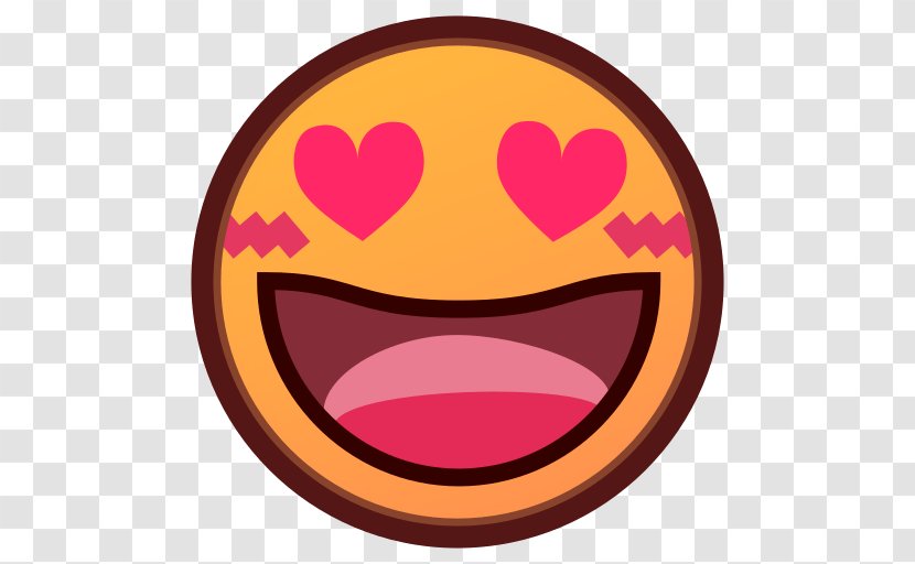 Emoji Smile Sticker Heart Emoticon - Cheek Transparent PNG