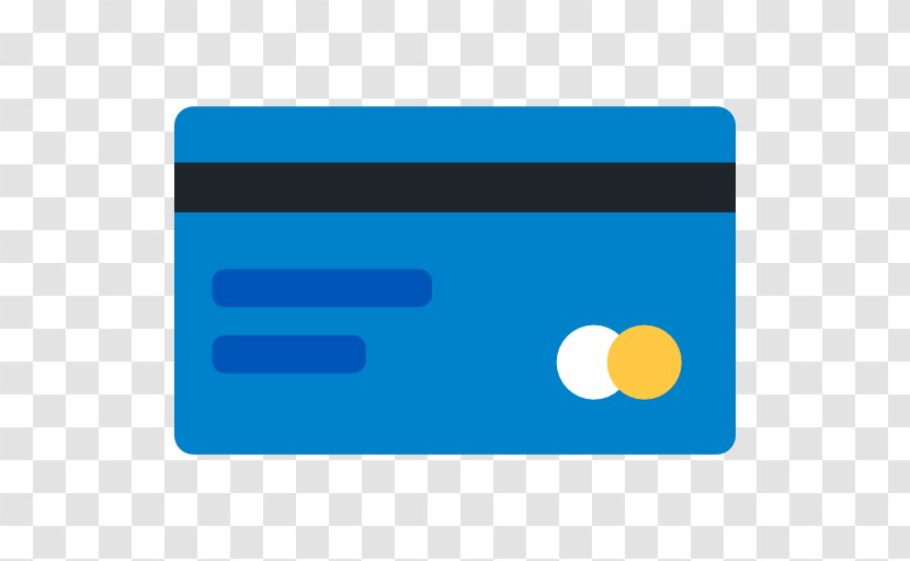 Credit Card Bank Debit Money - Electric Blue - Vector Material Transparent PNG