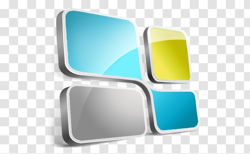 Computer Software Apple Collage Photomontage - Blue Transparent PNG