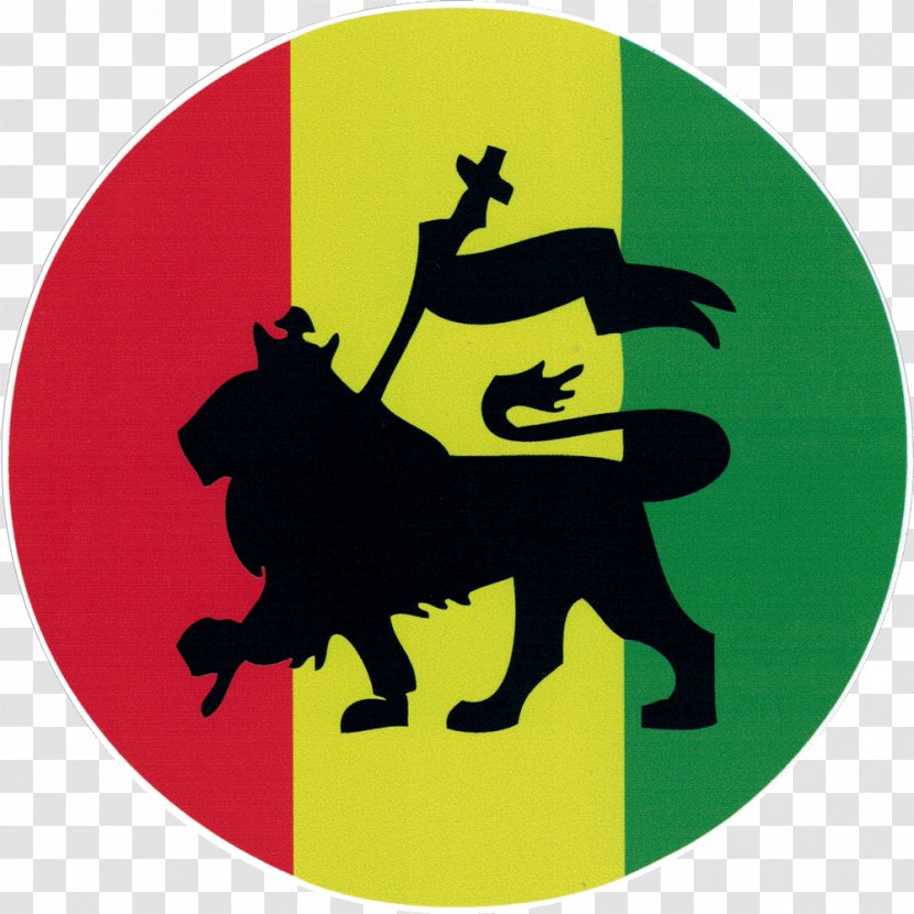 Lion Of Judah Rastafari Reggae Clip Art - Silhouette Transparent PNG