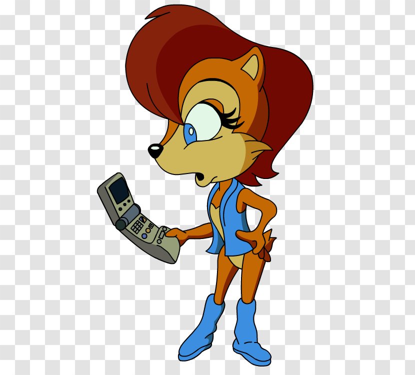 Princess Sally Acorn Sonic The Hedgehog 2 Boom: Rise Of Lyric - Mythical Creature Transparent PNG