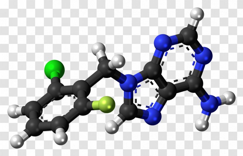 Arprinocid Coccidia Molecule Editor Ralimetinib - Ballandstick Model - Merck And Co Transparent PNG