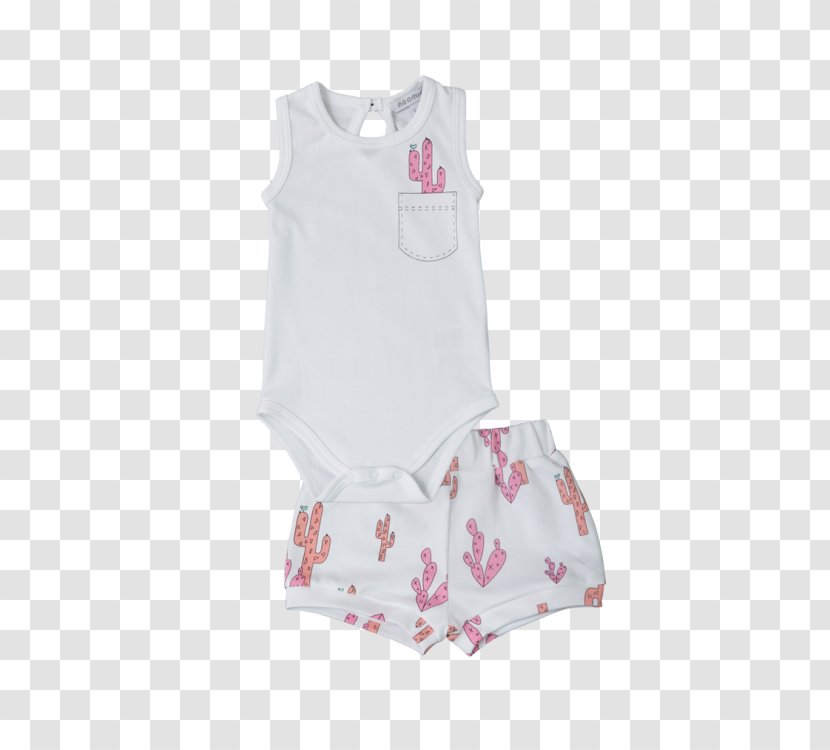 Baby & Toddler One-Pieces T-shirt Nightwear Sleeve Shorts - White Transparent PNG