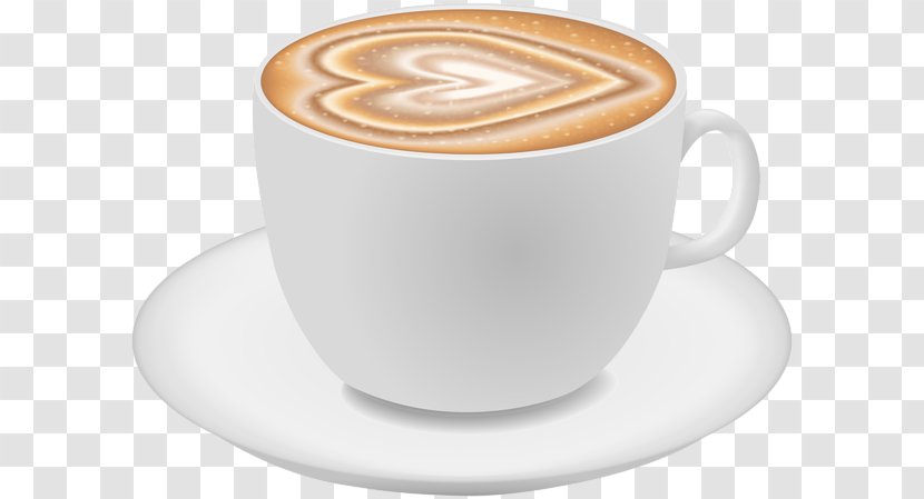 Cappuccino Espresso Coffee Clip Art - Cafe Transparent PNG
