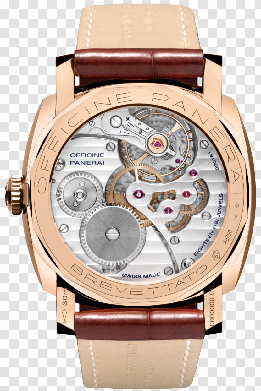 Panerai Men's Luminor Marina 1950 3 Days Watch Radiomir Chrono Monopulsante 8 - Strap Transparent PNG