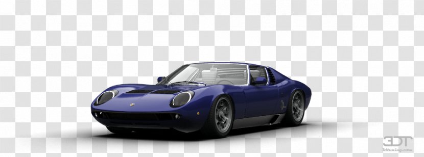 Supercar Performance Car Automotive Design Model - Lamborghini Miura Transparent PNG