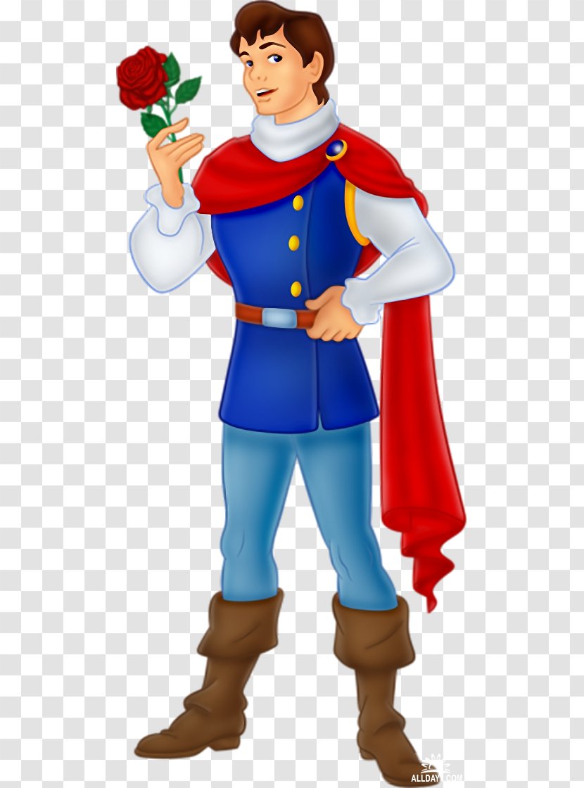 Snow White And The Seven Dwarfs Prince Charming Mickey Mouse - Standing Transparent PNG