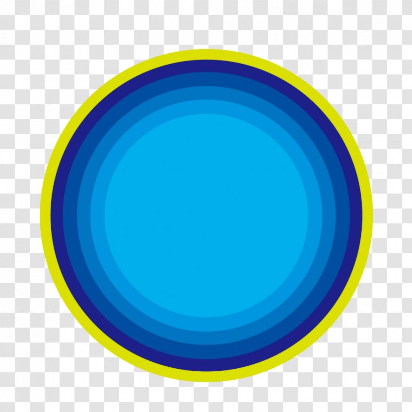 Circle Font - Oval - Blue Gradient Pattern Transparent PNG