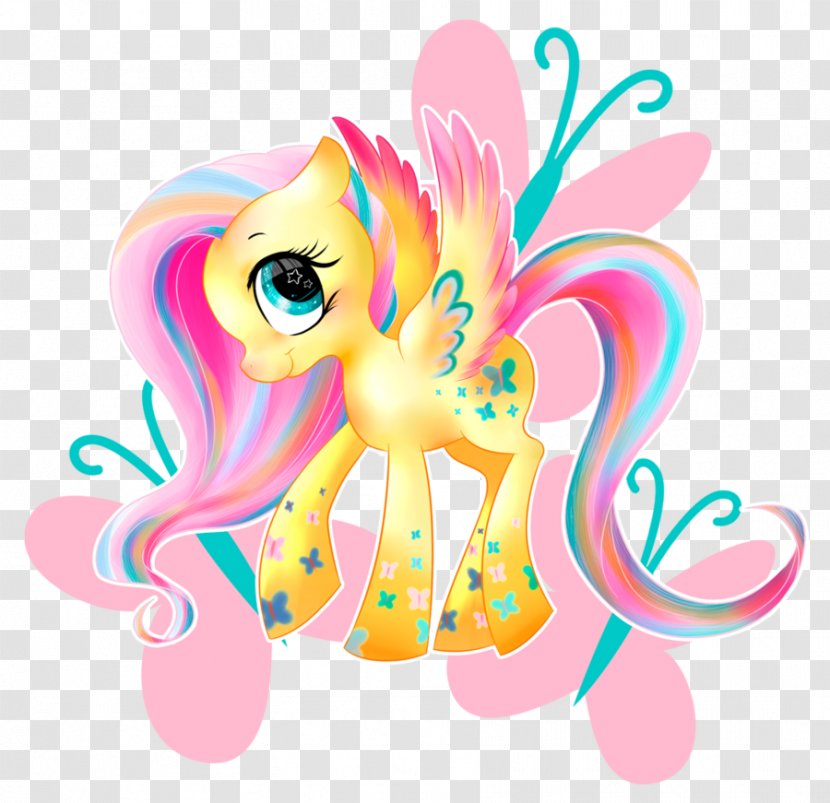 Pinkie Pie Fluttershy Pony Rainbow Dash Rarity - Mythical Creature - Paper Plane Dividing Line Transparent PNG