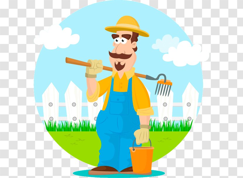 Farmer Cartoon Photography Transparent PNG