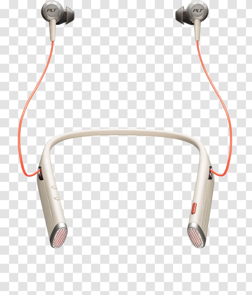 Active Noise Control Noise-cancelling Headphones Plantronics Sound - Electronic Device - Voyager Transparent PNG