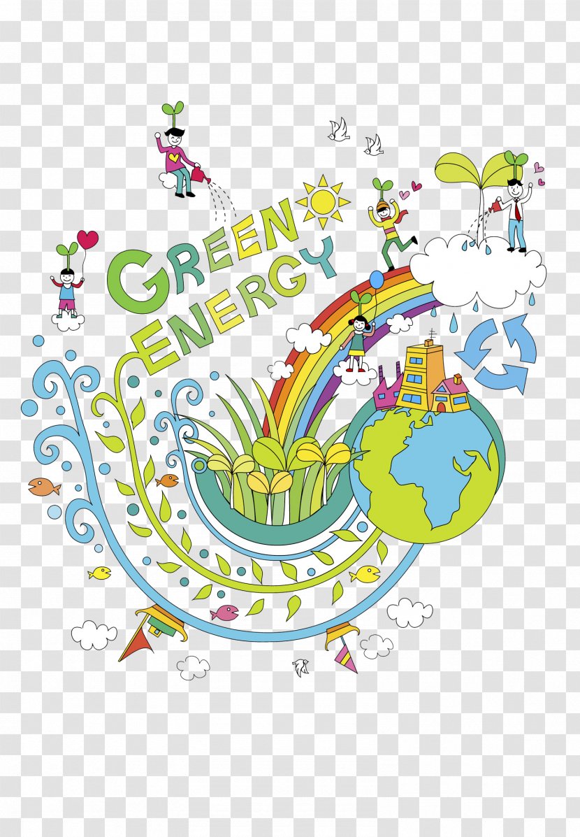Green Energy - Illustration - Renewable Transparent PNG