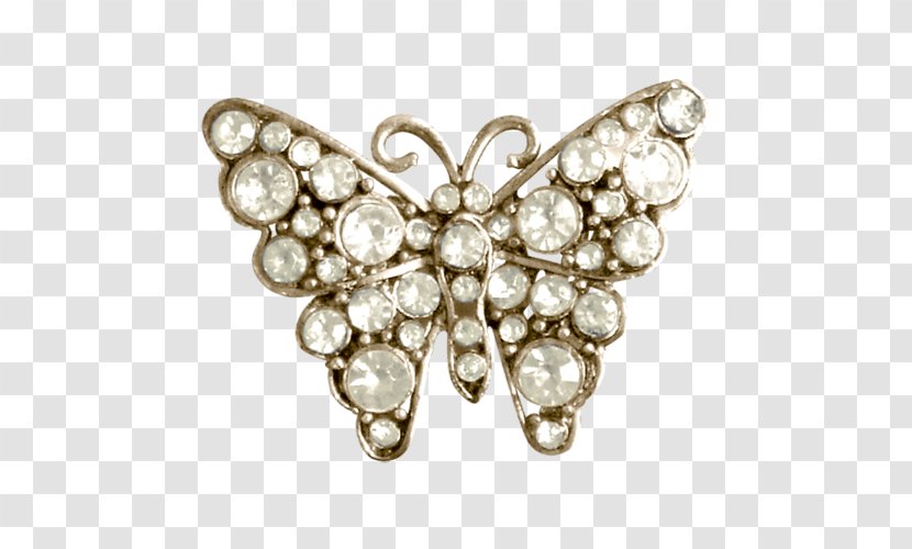 Butterfly Brooch Jewellery Clip Art - Jewelry Transparent PNG
