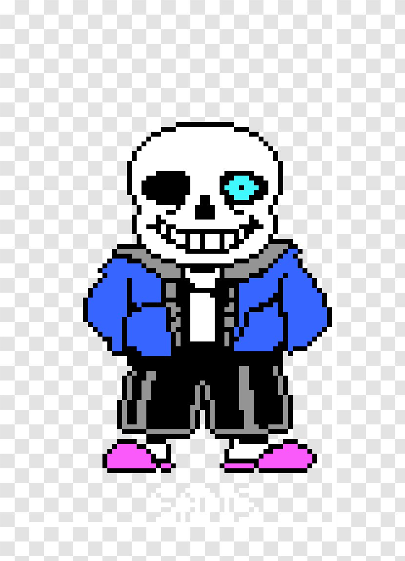 Undertale Pixel Art Sans. - Digital - Sansserif Transparent PNG