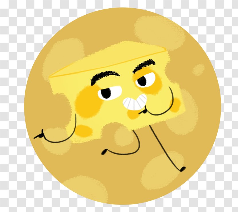 Smiley Cartoon Cheese Clip Art - Happiness Transparent PNG