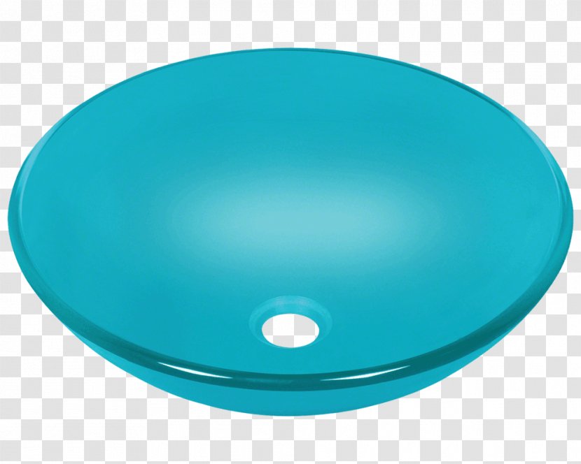 Bowl Sink Bathroom Glass Tap - Turquoise - Blue And White Porcelain Transparent PNG