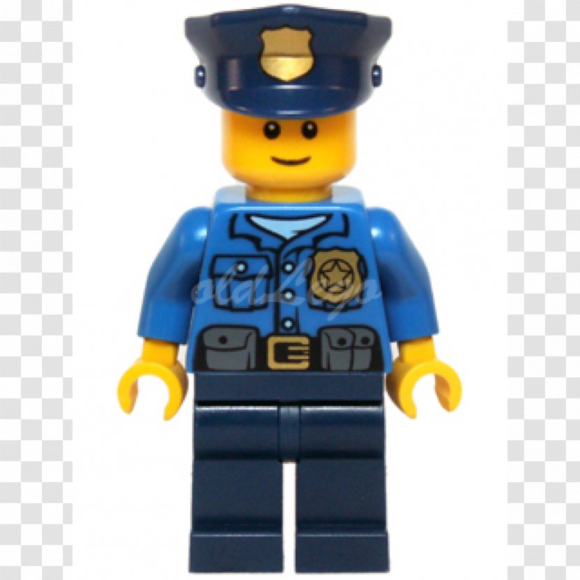 Lego Minifigure City Police Officer Transparent PNG