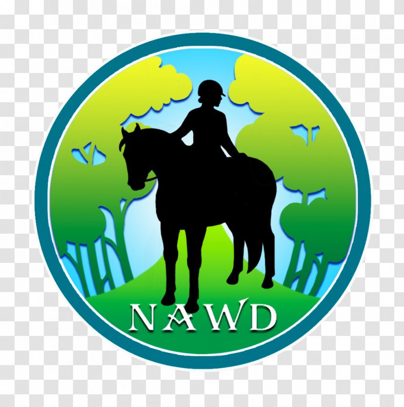 Horse Logo Silhouette - Grass Transparent PNG