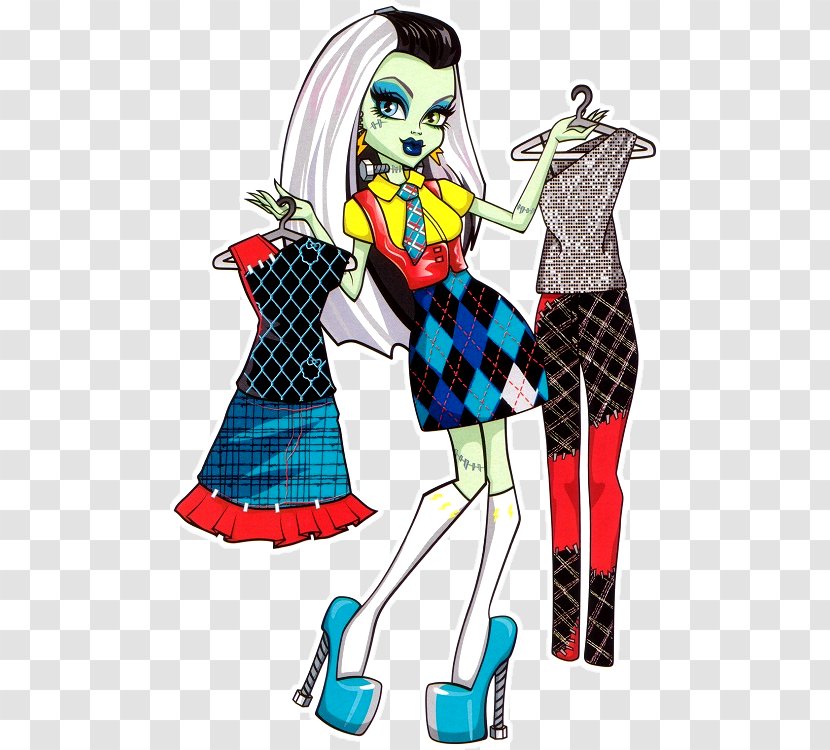 Frankie Stein Fashion Frankenstein Monster High Doll Transparent PNG