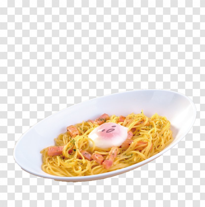 RAKU SPA Tsurumi Spaghetti Aglio E Olio GOKURAKUYU HOLDINGS CO., LTD. Sentō ぐでたま - Bucatini - Gudetama Transparent PNG
