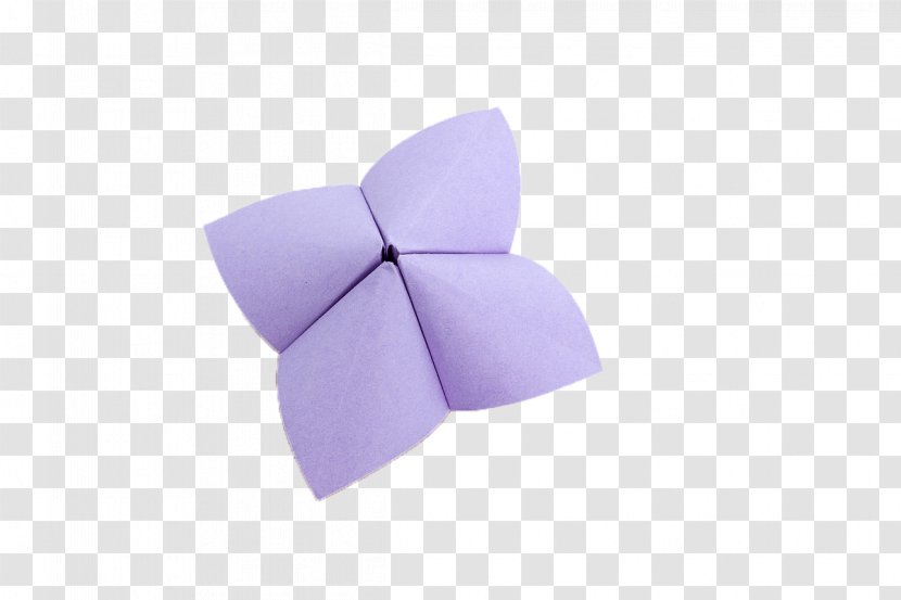Purple Angle Origami - Violet - Cube Transparent PNG