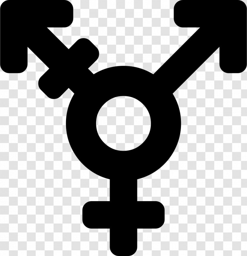 Transgender - Mens Long Sleeve - Icon Transparent PNG