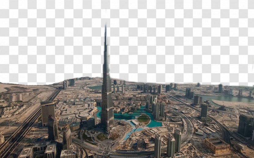 Burj Khalifa The Dubai Fountain Al Arab World Observation Deck - Dubai's Famous Skyscrapers Transparent PNG