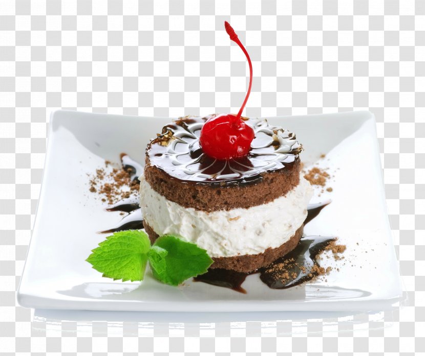 Cupcake Black Forest Gateau Coffee Dough Food - Chocolate Transparent PNG