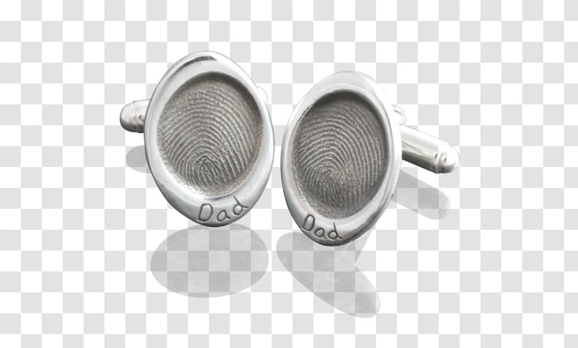 Cufflink Silver - Design Transparent PNG