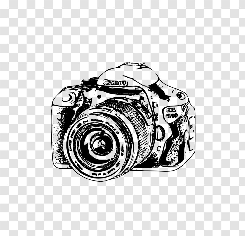 Canon EOS 200D 600D Clip Art - Eos 200d - Camera Transparent PNG