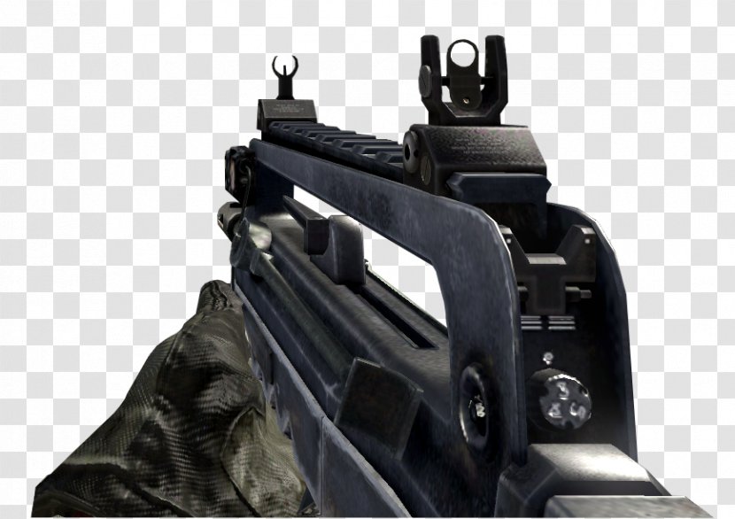 Call Of Duty: Modern Warfare 2 Duty 4: Black Ops II 3 - Famas - Laser Gun Transparent PNG