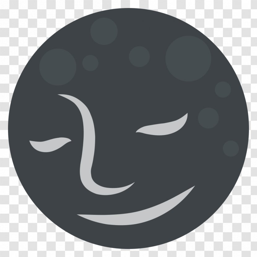 Emoji Lunar Phase Black Moon New - Emoticon - Whisk 14 0 1 Transparent PNG