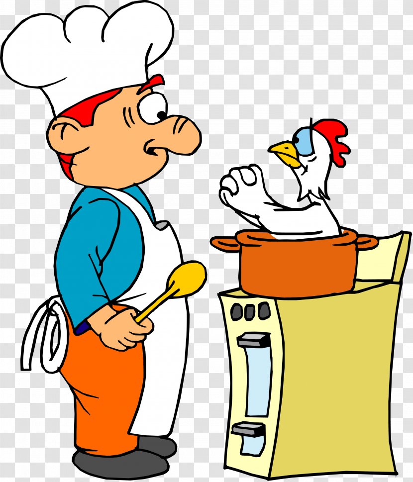 Barbecue Chicken Cooking Clip Art - Cartoon Transparent PNG