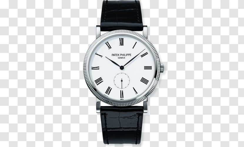 Patek Philippe & Co. Calatrava Watch Complication Jewellery - Platinum - Co Transparent PNG