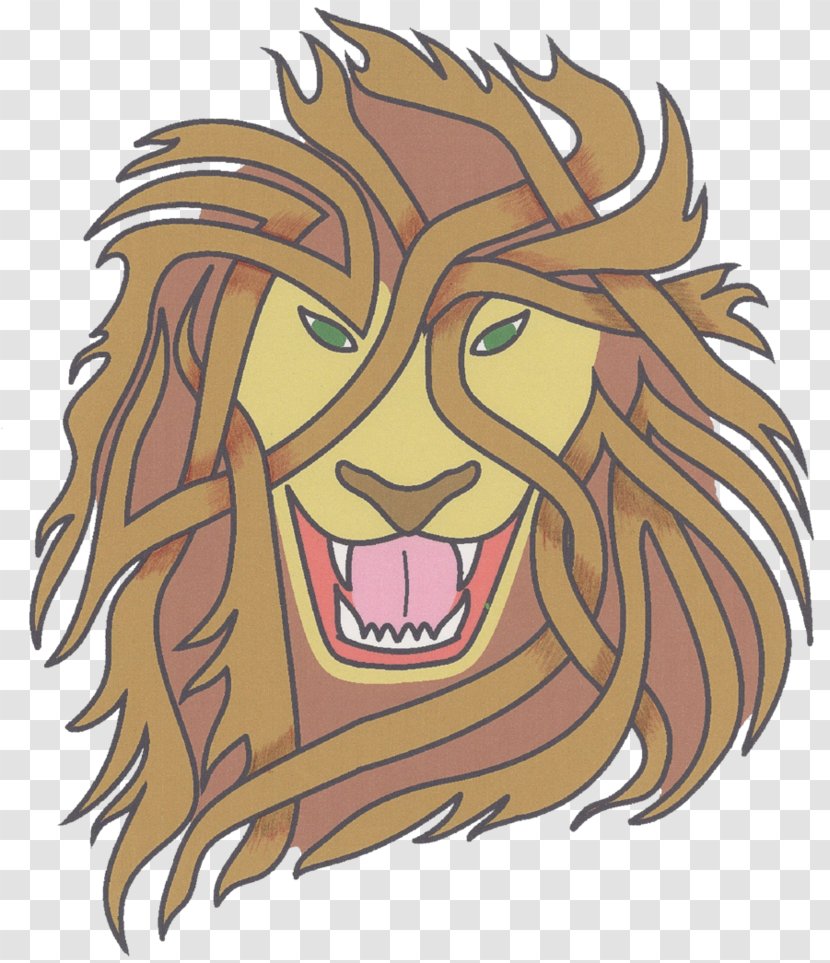 Lion Big Cat Clip Art Transparent PNG
