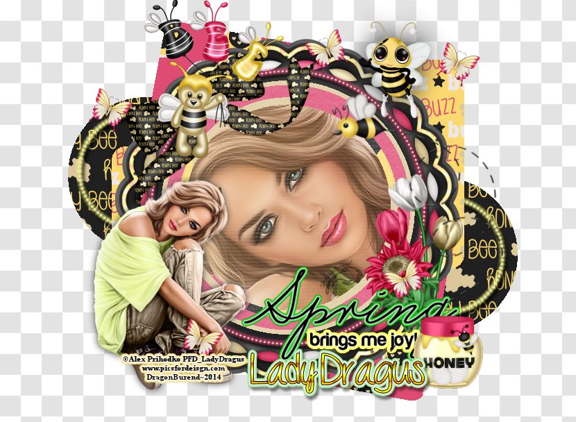 Album Cover Photomontage Pink M - The Taste Of Spring Transparent PNG