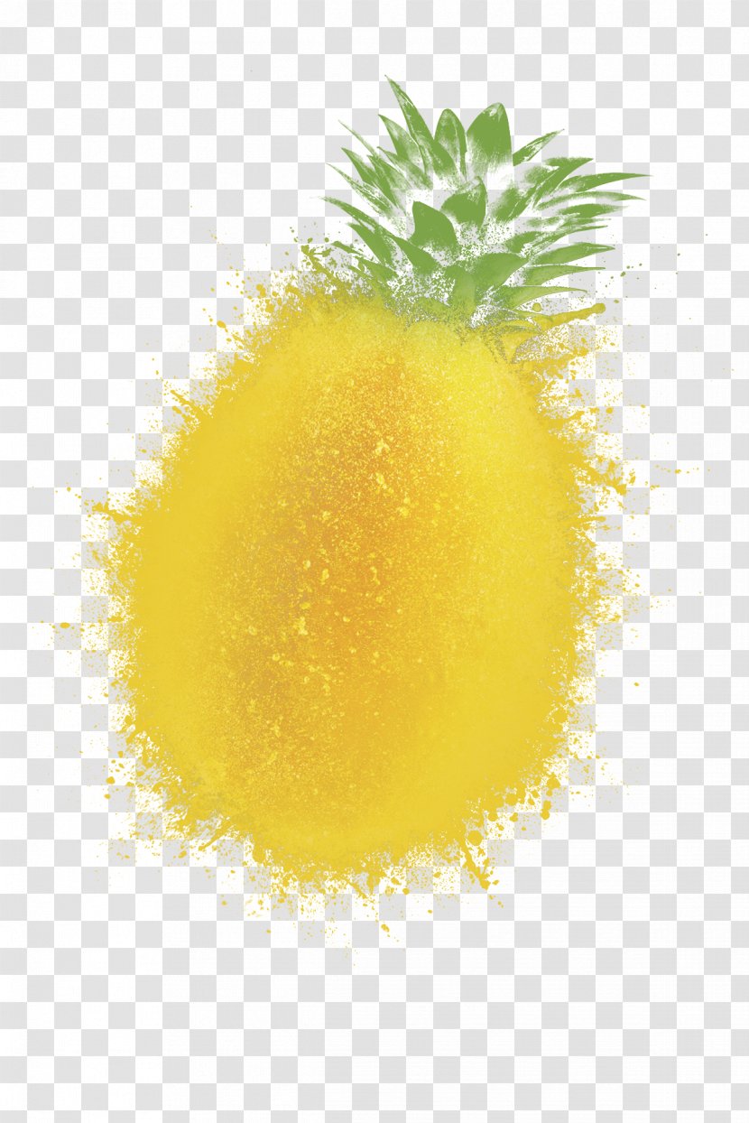 Pineapple Yellow Transparent PNG