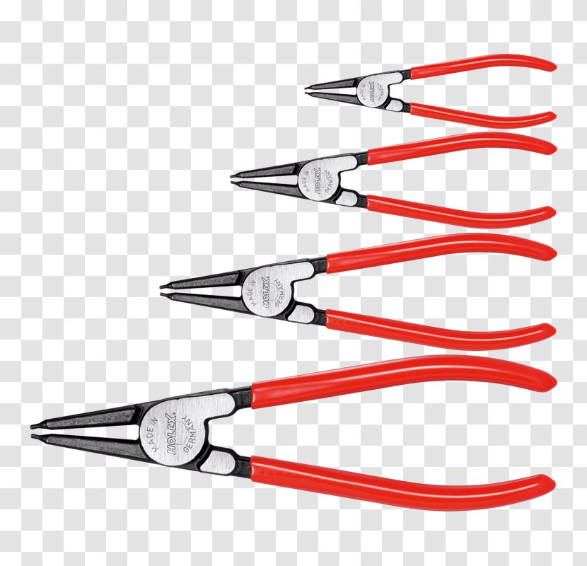 Diagonal Pliers Nipper Circlip Line Transparent PNG