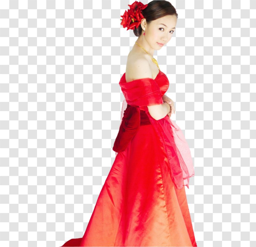Wedding Dress Gown Marriage Cheongsam - Watercolor Transparent PNG