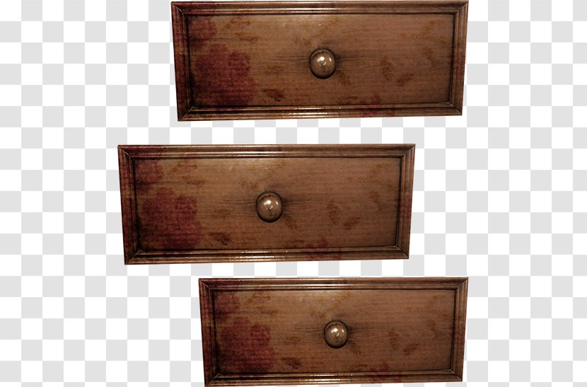 Nightstand Drawer Cabinetry Cupboard - Wood Stain - Decorative Material Transparent PNG