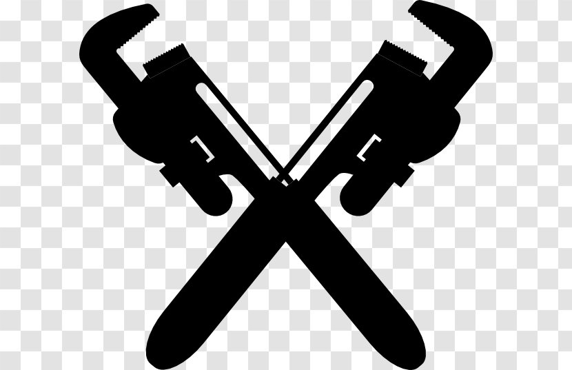 Plumbing Pipe Wrench Clip Art - Plumber - Cliparts Transparent PNG