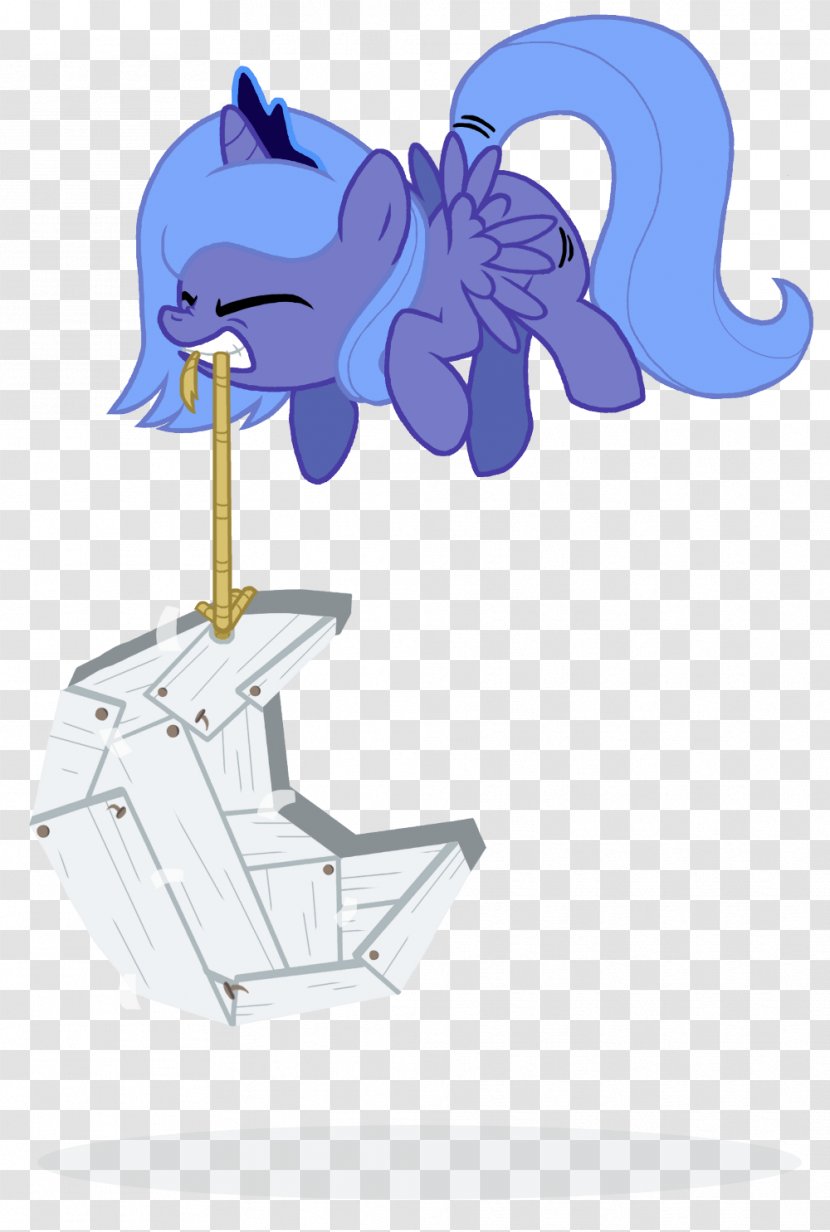 My Little Pony Princess Luna Winged Unicorn Equestria - Cartoon Transparent PNG