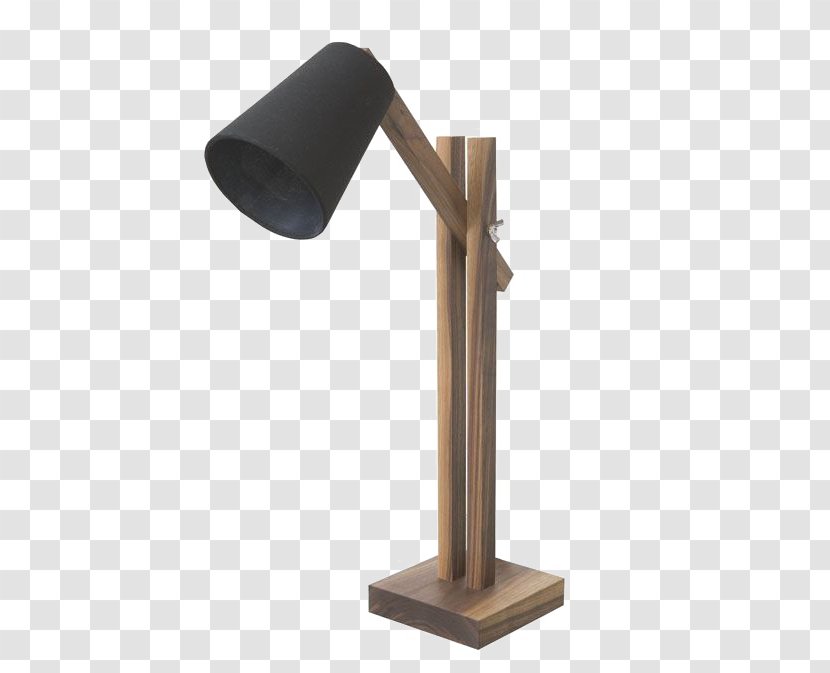 Table Wood Lampe De Bureau - Furniture - Lamp Transparent PNG