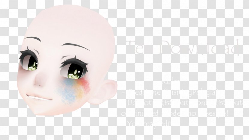 Nose Cheek Chin Forehead Eyebrow - Face Transparent PNG