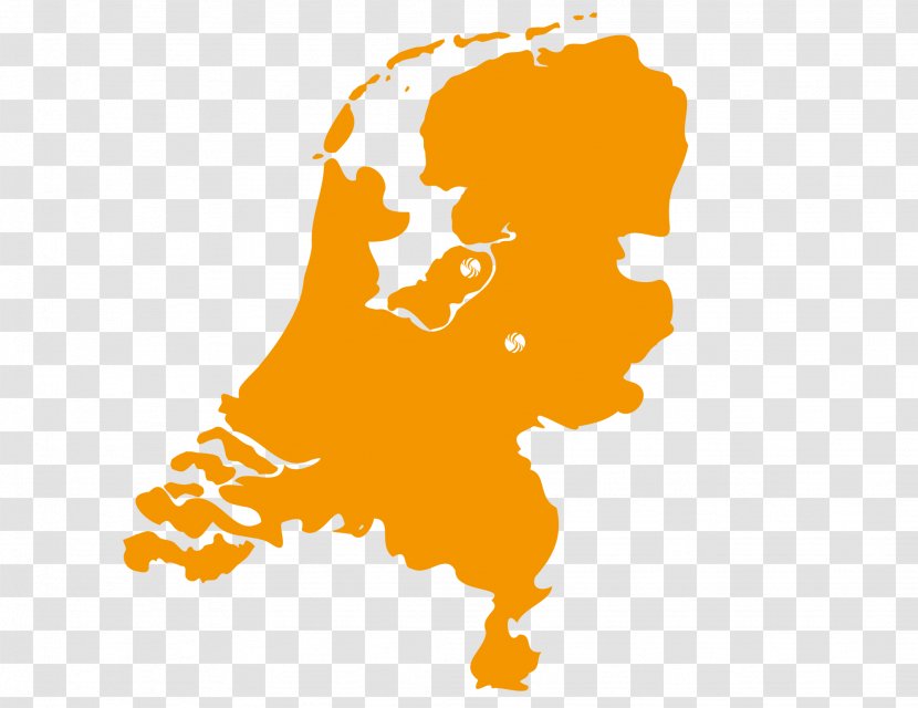 Flag Of The Netherlands Map Transparent PNG