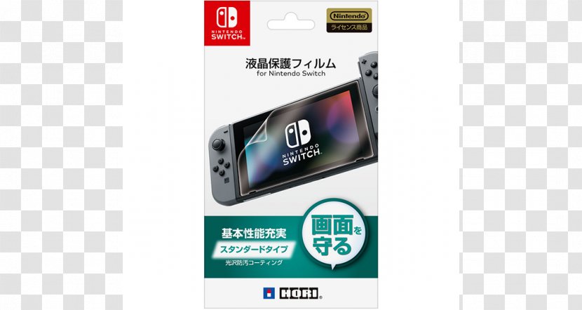 Nintendo Switch Screen Protectors Computer Monitors Hori - Portable Communications Device Transparent PNG