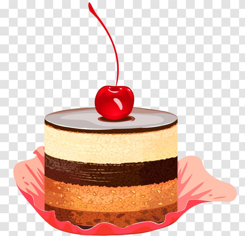 Molten Chocolate Cake Torte Fruitcake Cherry Transparent PNG