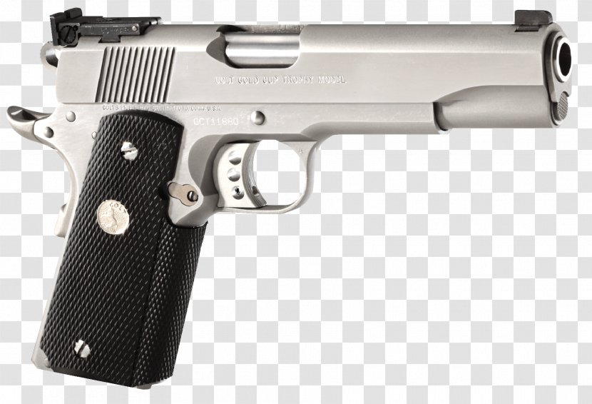 Colt's Manufacturing Company .45 ACP Firearm M1911 Pistol - Gun Accessory - Handgun Transparent PNG