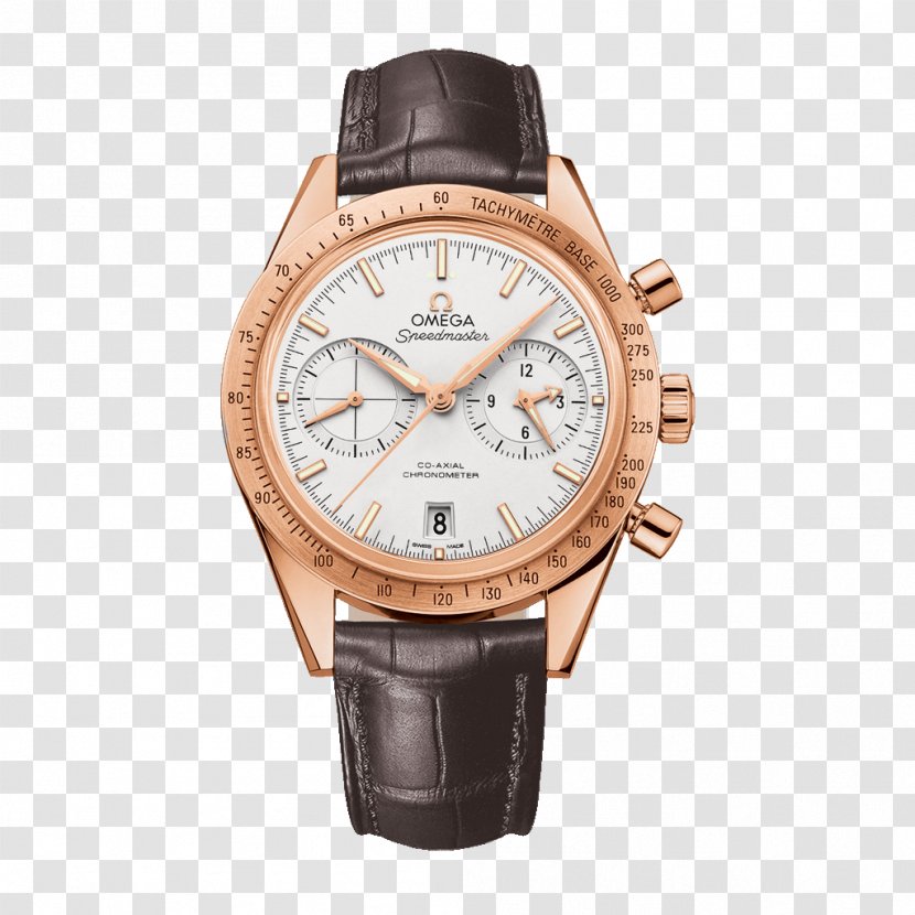 Omega Speedmaster SA Coaxial Escapement Chronograph Watch - Strap Transparent PNG