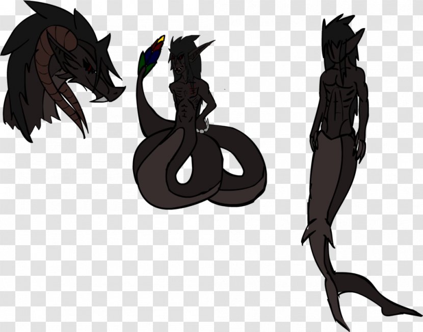 Nāga Dragon Legendary Creature Drawing Fantasy - Tail Transparent PNG